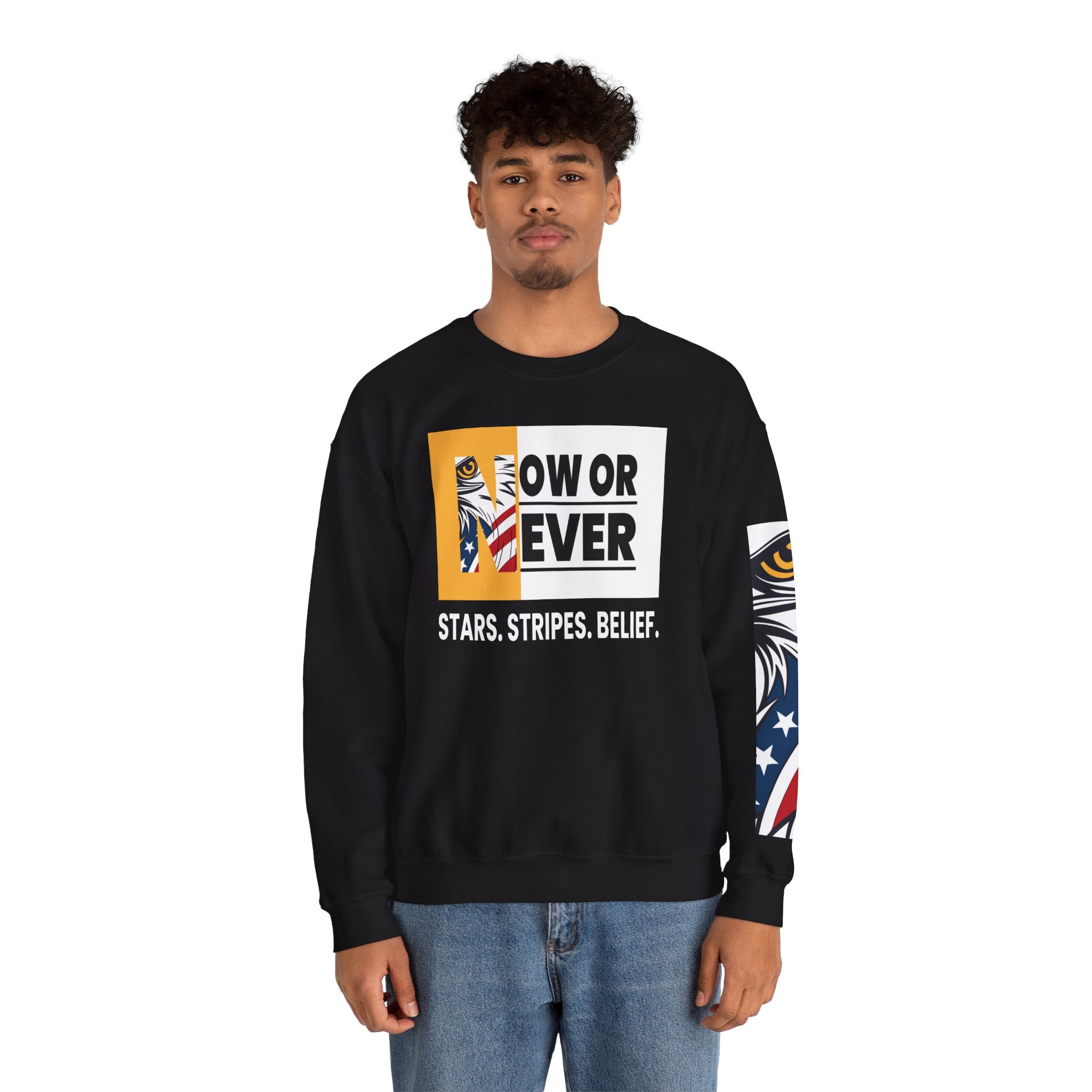 NOW OR NEVER USA Edition Crewneck