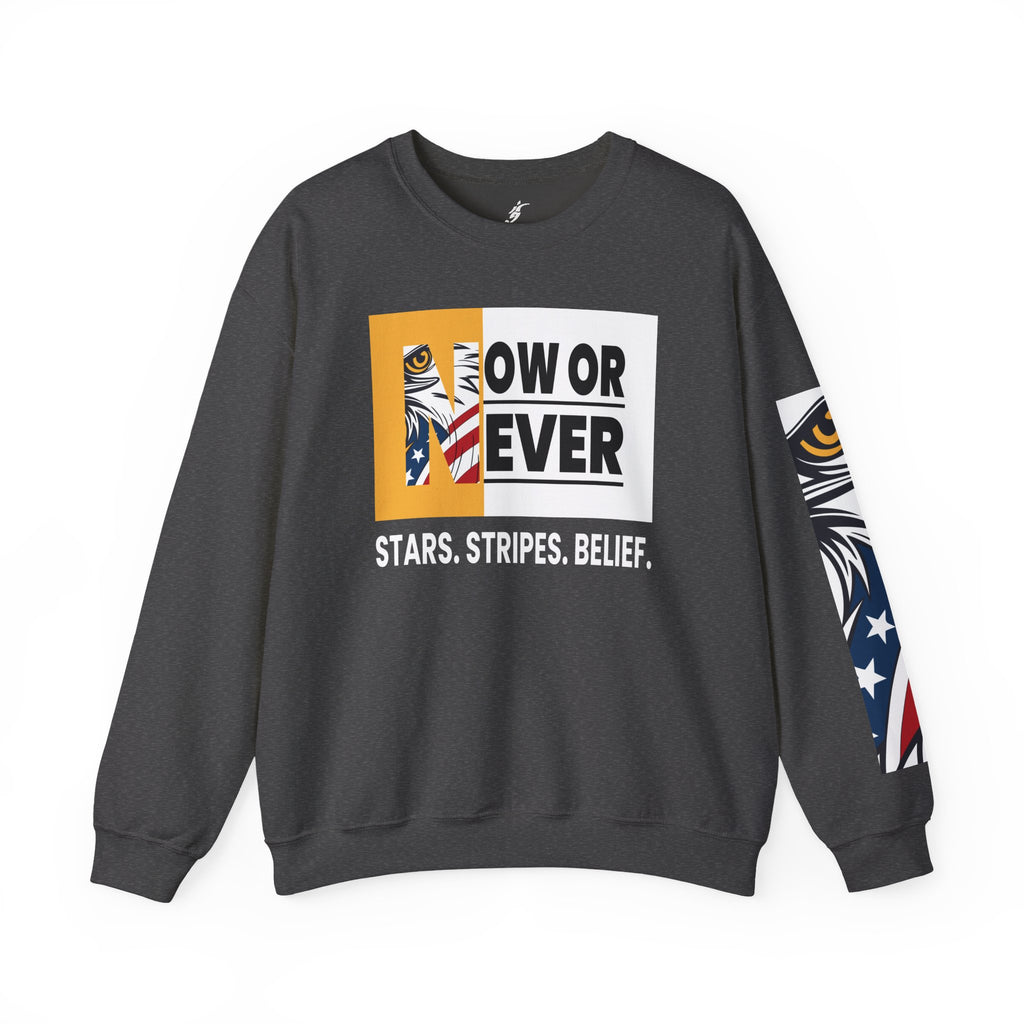 NOW OR NEVER USA Edition Crewneck