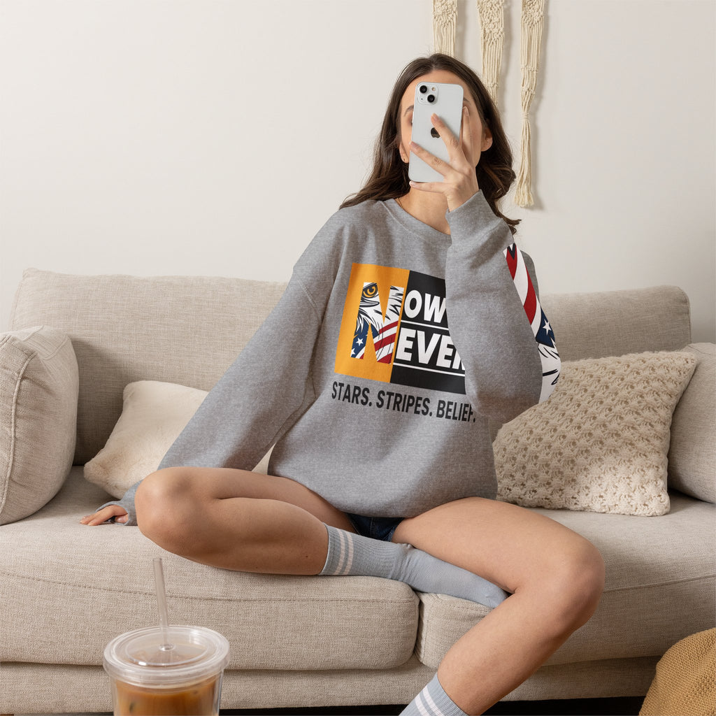 NOW OR NEVER USA Edition Crewneck
