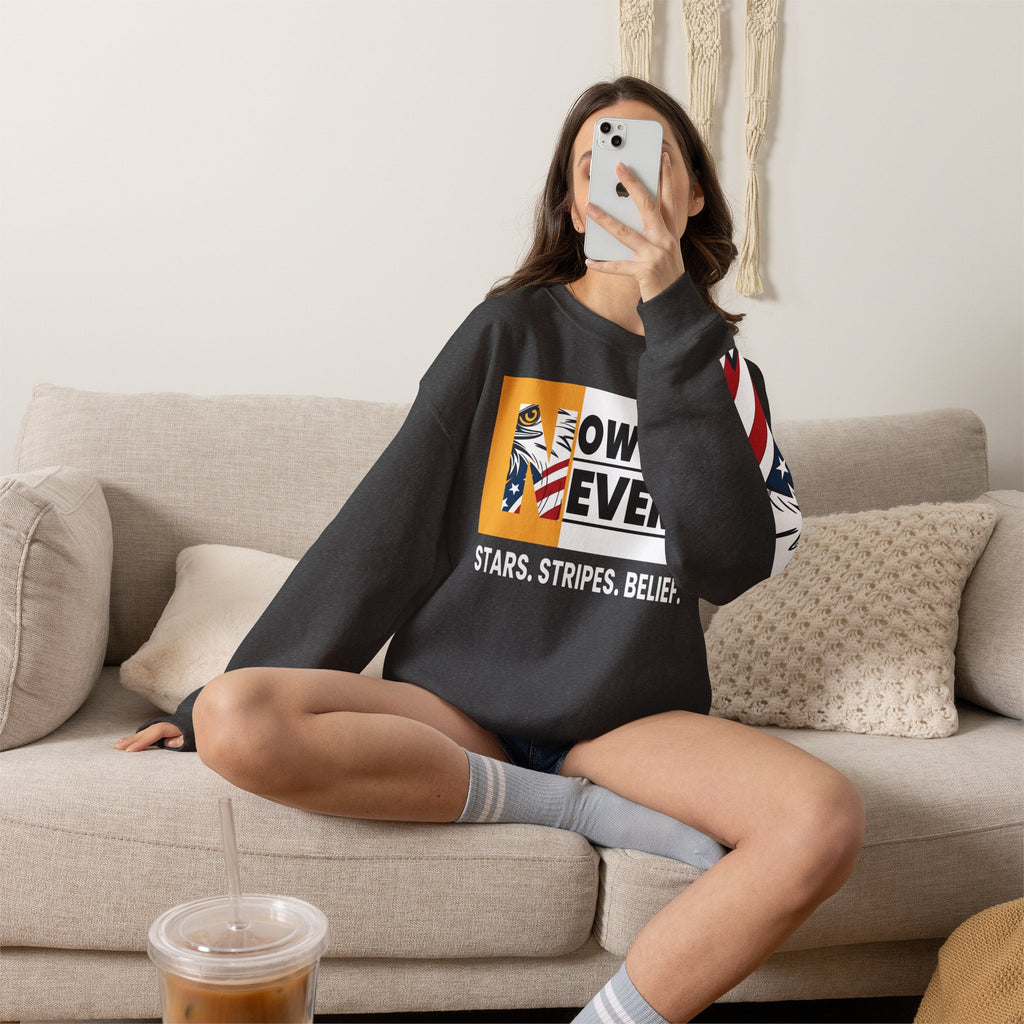 NOW OR NEVER USA Edition Crewneck