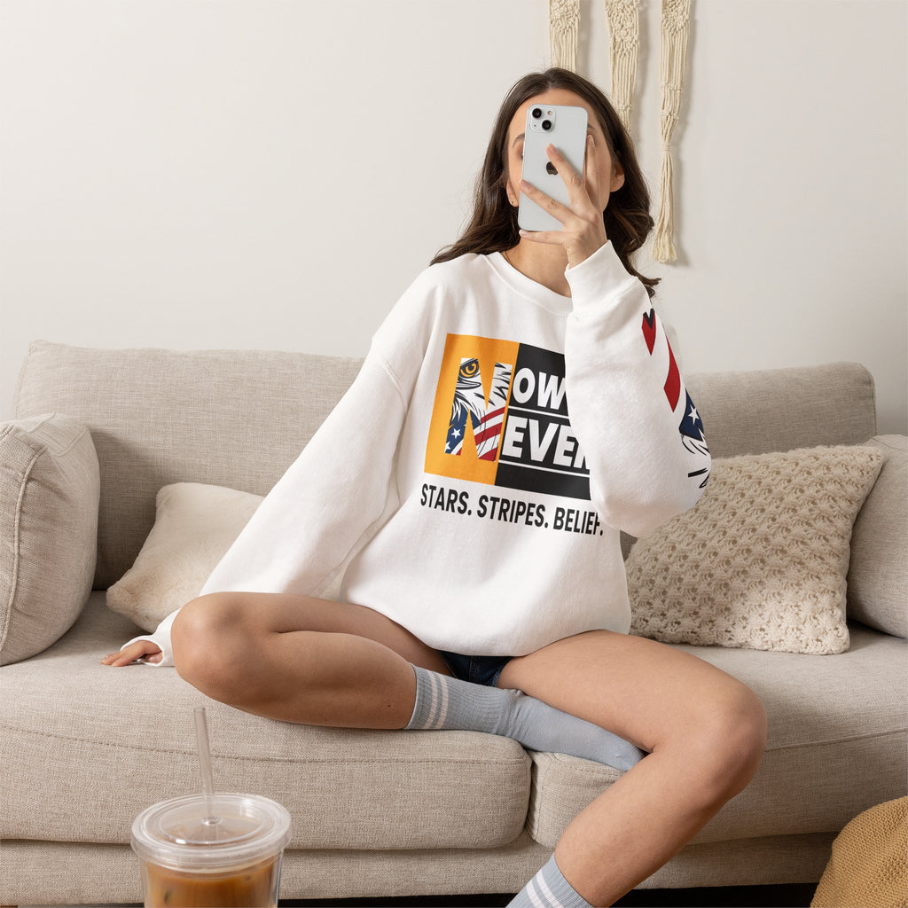 NOW OR NEVER USA Edition Crewneck