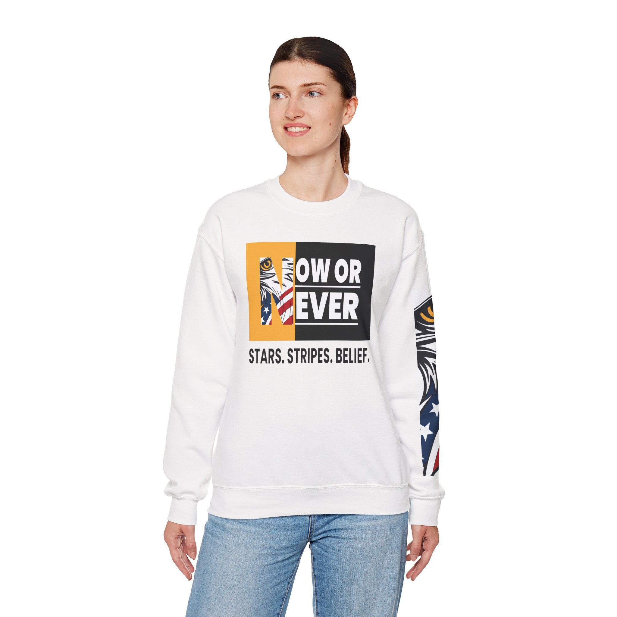 NOW OR NEVER USA Edition Crewneck
