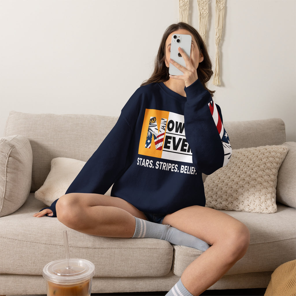 NOW OR NEVER USA Edition Crewneck