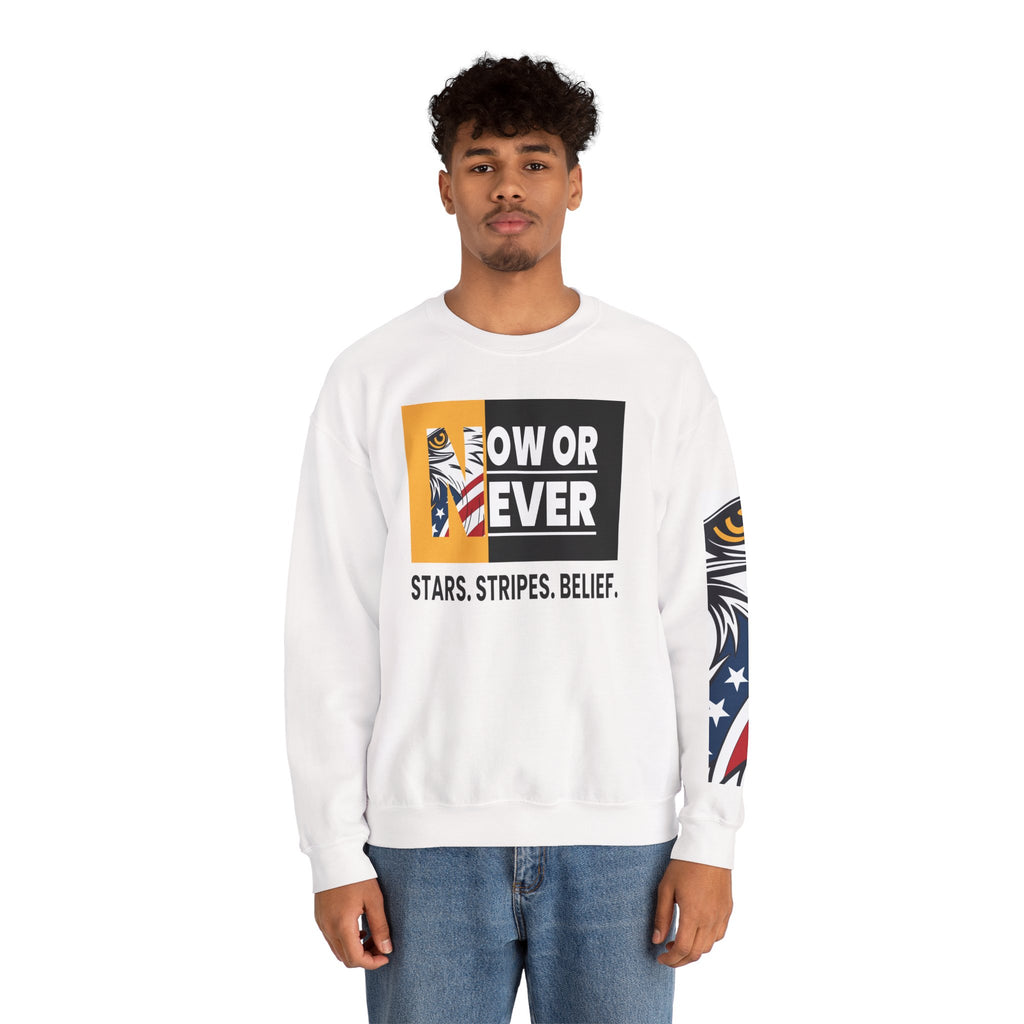 NOW OR NEVER USA Edition Crewneck