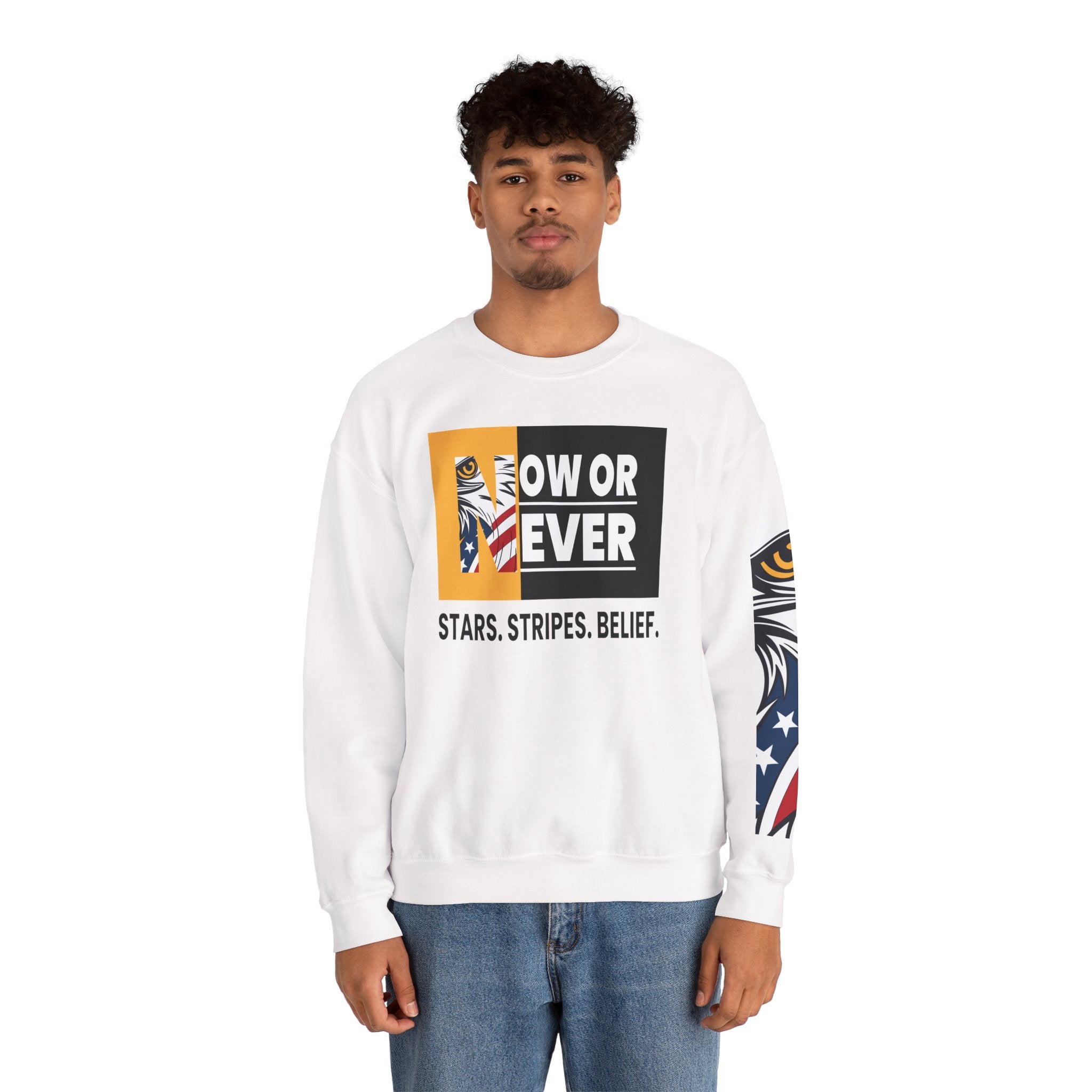 NOW OR NEVER USA Edition Crewneck